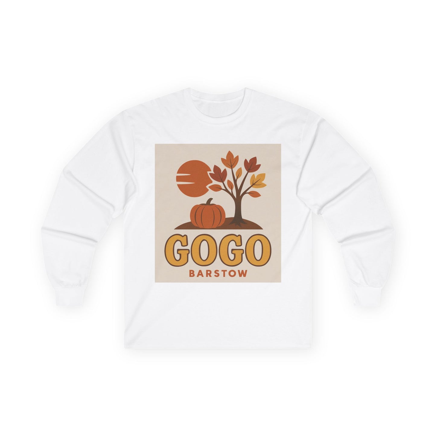 Autumn Graphic Long Sleeve Tee, Cozy Fall Shirt, Halloween Apparel, Casual Unisex T-Shirt, Thanksgiving Gift