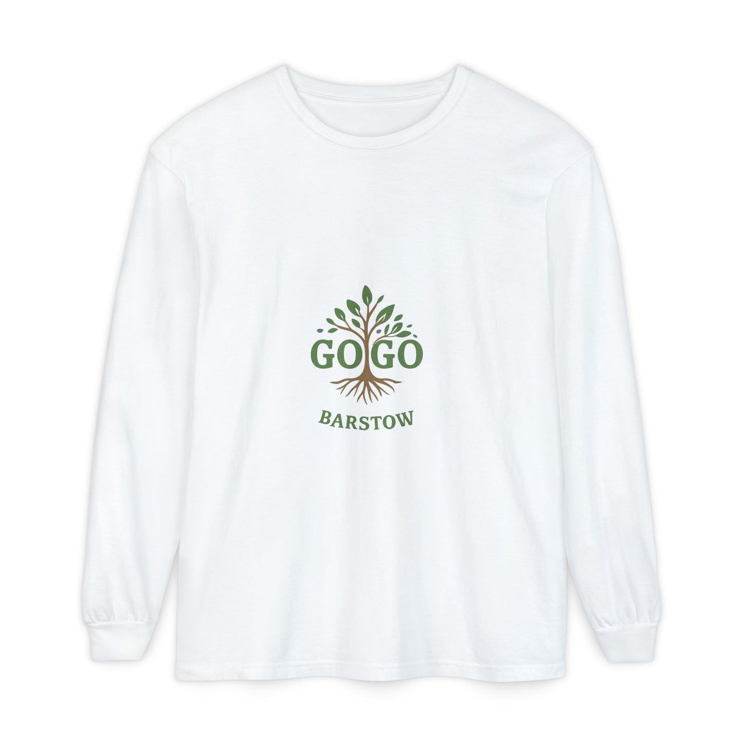 Unisex Garment-dyed Long Sleeve T-Shirt