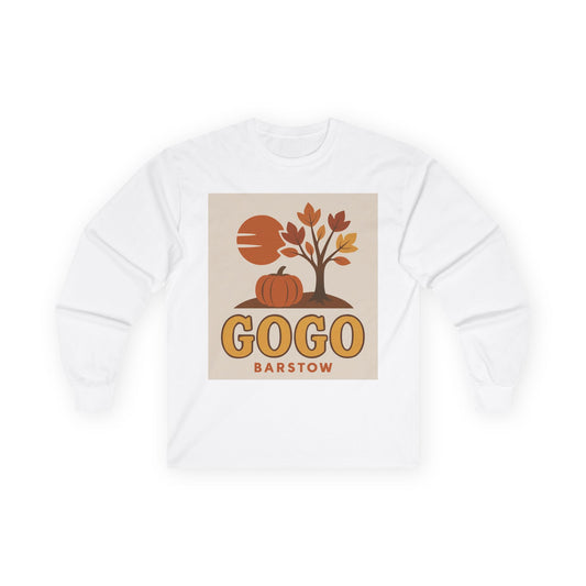Autumn Graphic Long Sleeve Tee, Cozy Fall Shirt, Halloween Apparel, Casual Unisex T-Shirt, Thanksgiving Gift